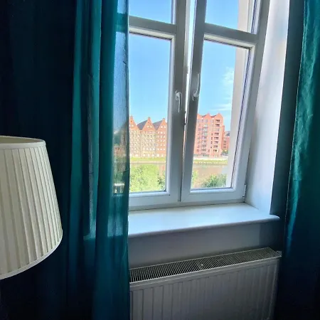 아파트 Hello River View 5 Bedrooms Very Big 100 M2 그단스크