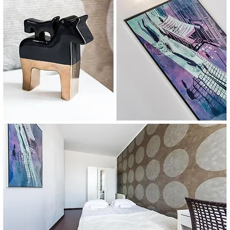 아파트 Hello River View 5 Bedrooms Very Big 100 M2 그단스크