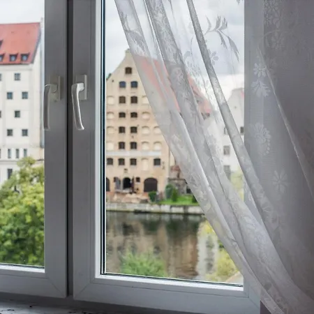 Hello River View 5 Bedrooms Very Big 100 M2 아파트 그단스크